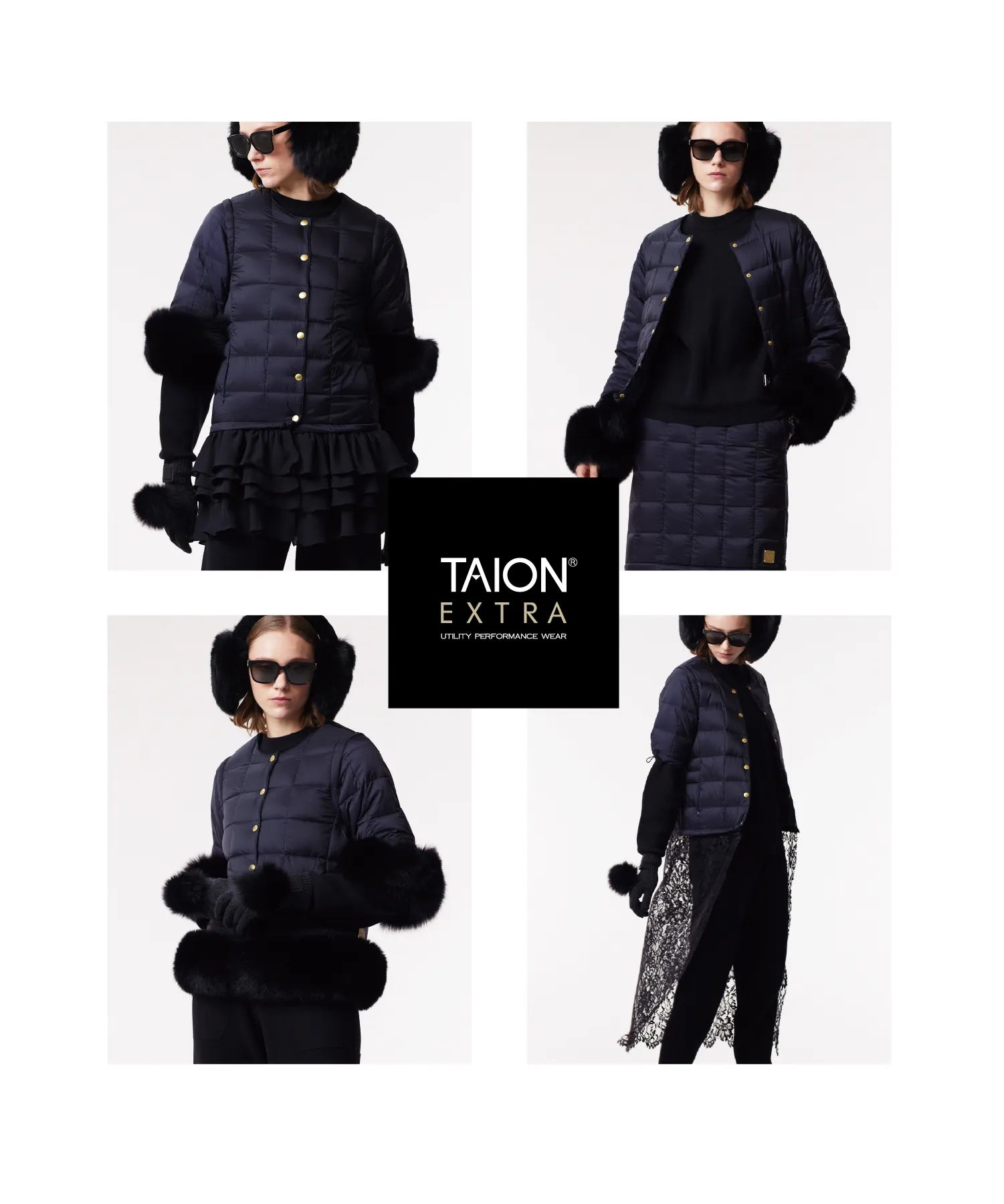 【POP UP限定商品】イヤーマフ シャドーフォックスファー（EX-EM01-SF）