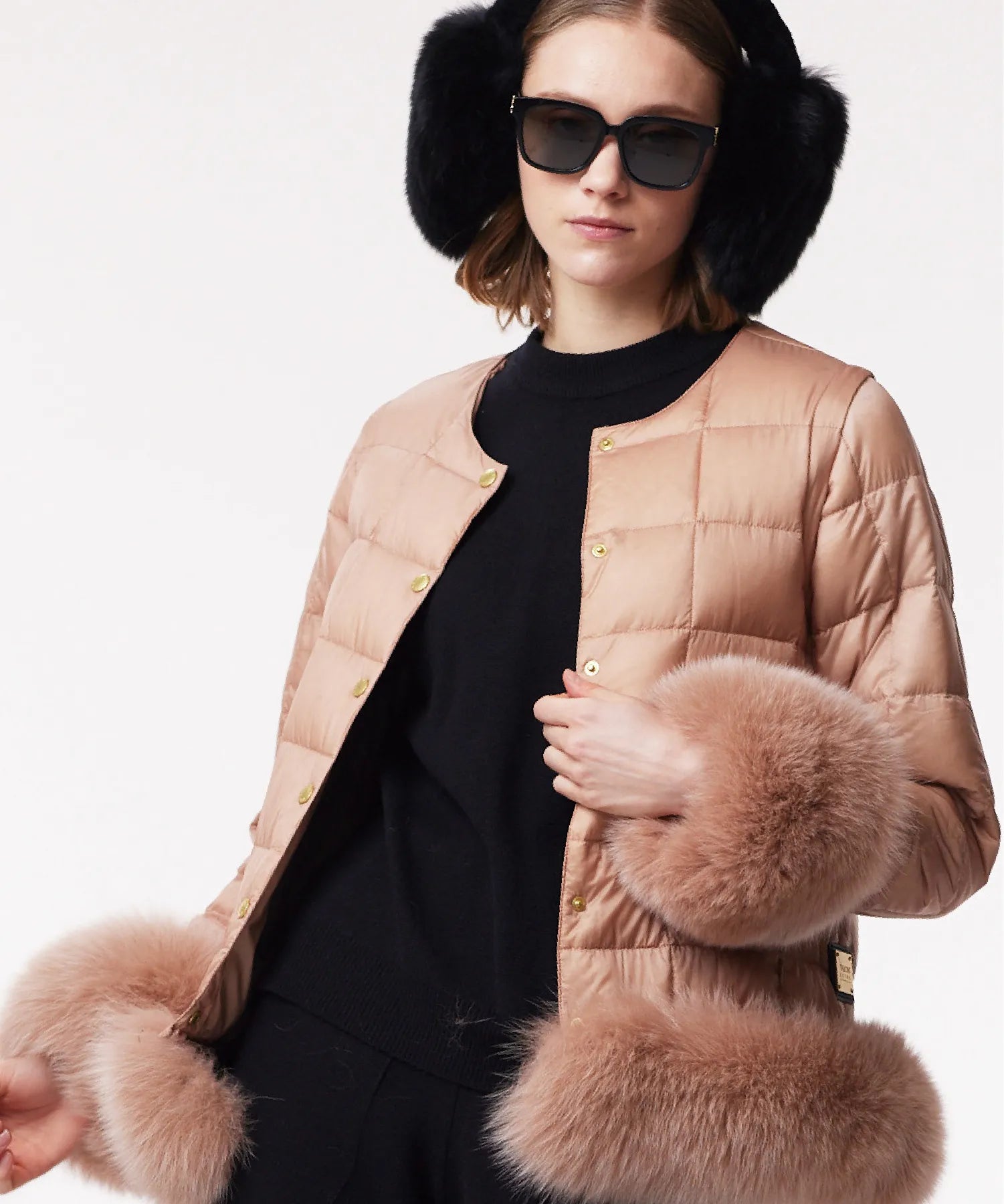 【POP UP限定商品】イヤーマフ シャドーフォックスファー（EX-EM01-SF）