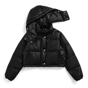 POP UP限定商品】【WOMEN】フード取り外し式〈ショート丈〉ボリューム