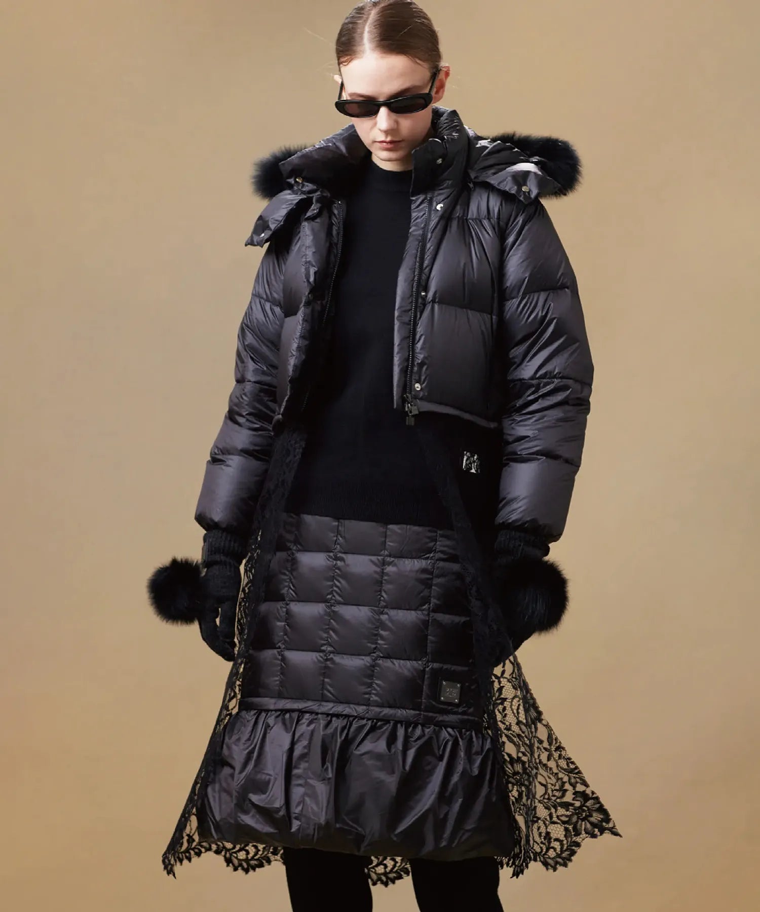 【POP UP限定商品】【WOMEN】クルーネックニット (EX-KN04)