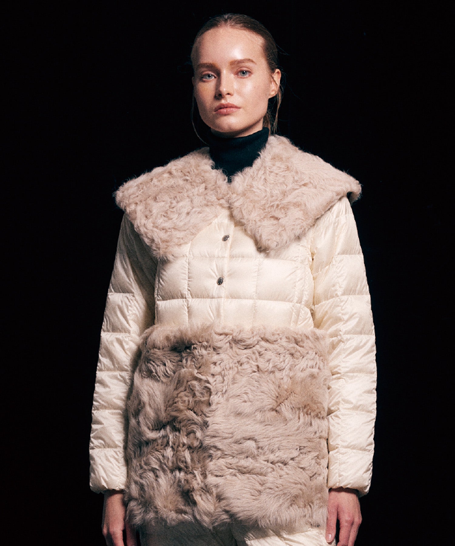 POP UP限定商品】カルガンファー ワイド襟パーツ（EX-FUR-RCW