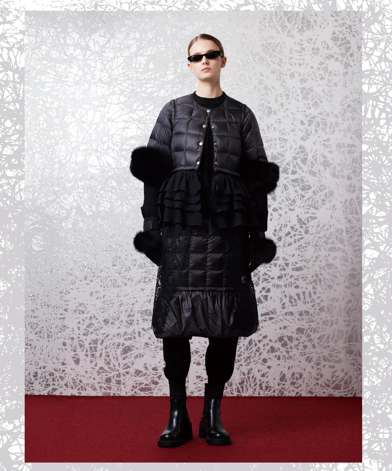 【WOMEN】レギュラーダウンスカート（DNX TEXTILE)＜TYPEⅡ＞（EX-SK151-DNX-T2）