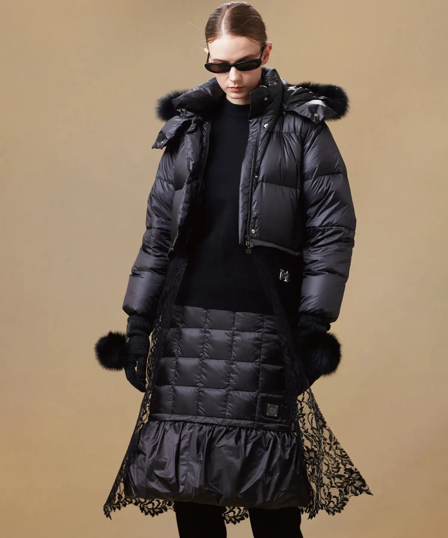 【WOMEN】レギュラーダウンスカート（DNX TEXTILE)＜TYPEⅡ＞（EX-SK151-DNX-T2）