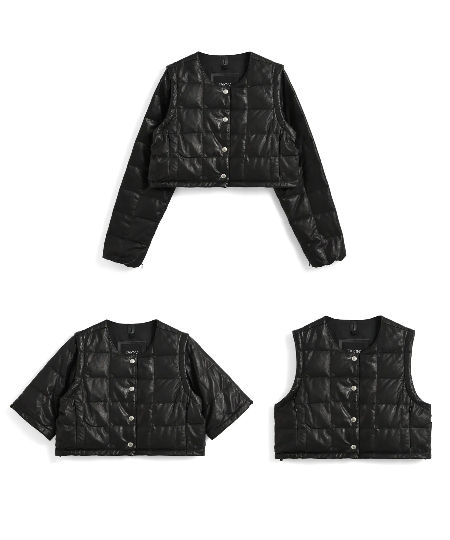 POP UP限定商品】【WOMEN】”クルーネックボレロ”インナーダウンセット POP UP限定商品】【WOMEN】”クルーネックボレロ”インナーダウンセット