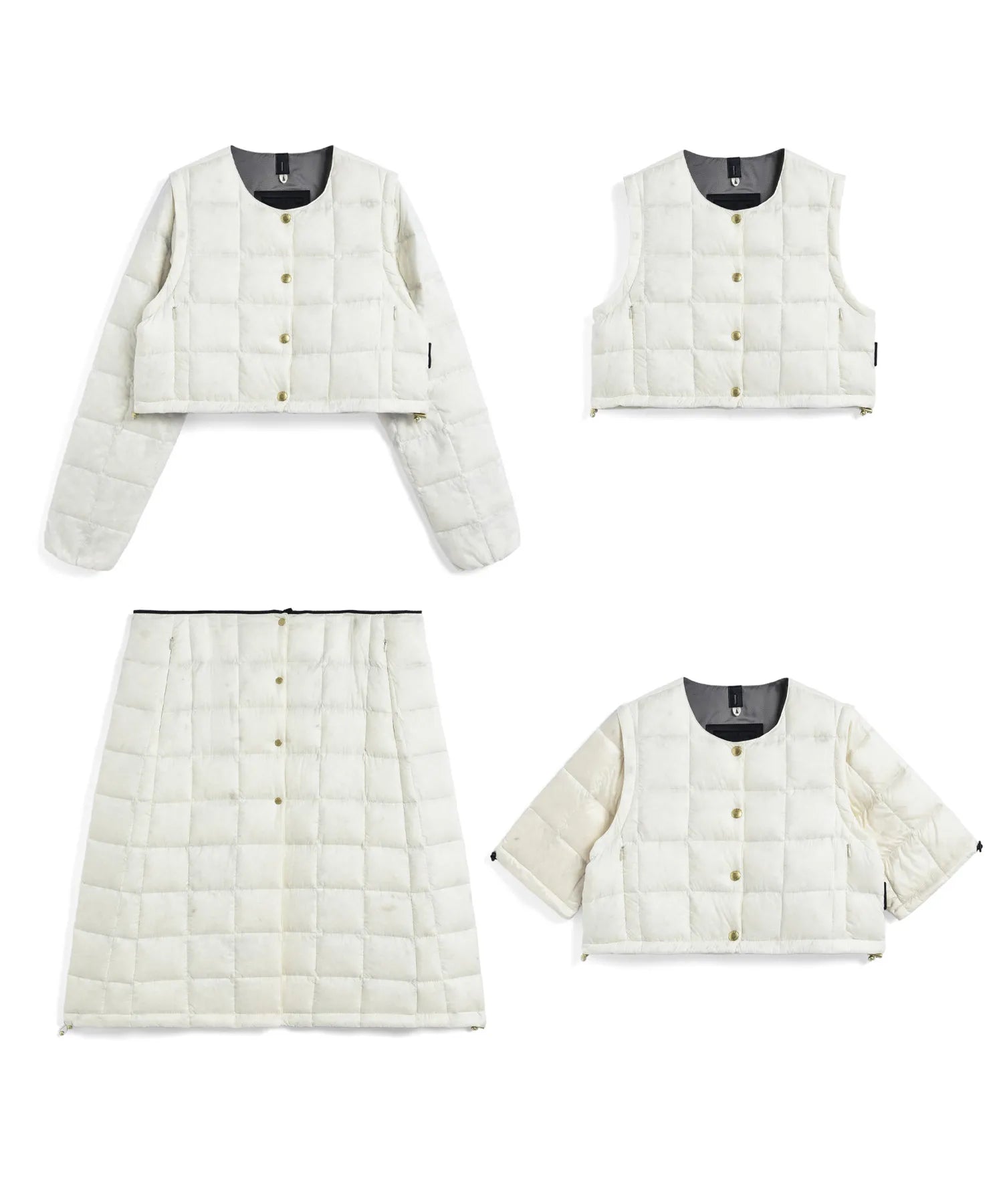 POP UP限定商品】【WOMEN】”ボレロ+ロングパーツ”インナーダウン POP UP限定商品】【WOMEN】”ボレロ+ロングパーツ”インナーダウン
