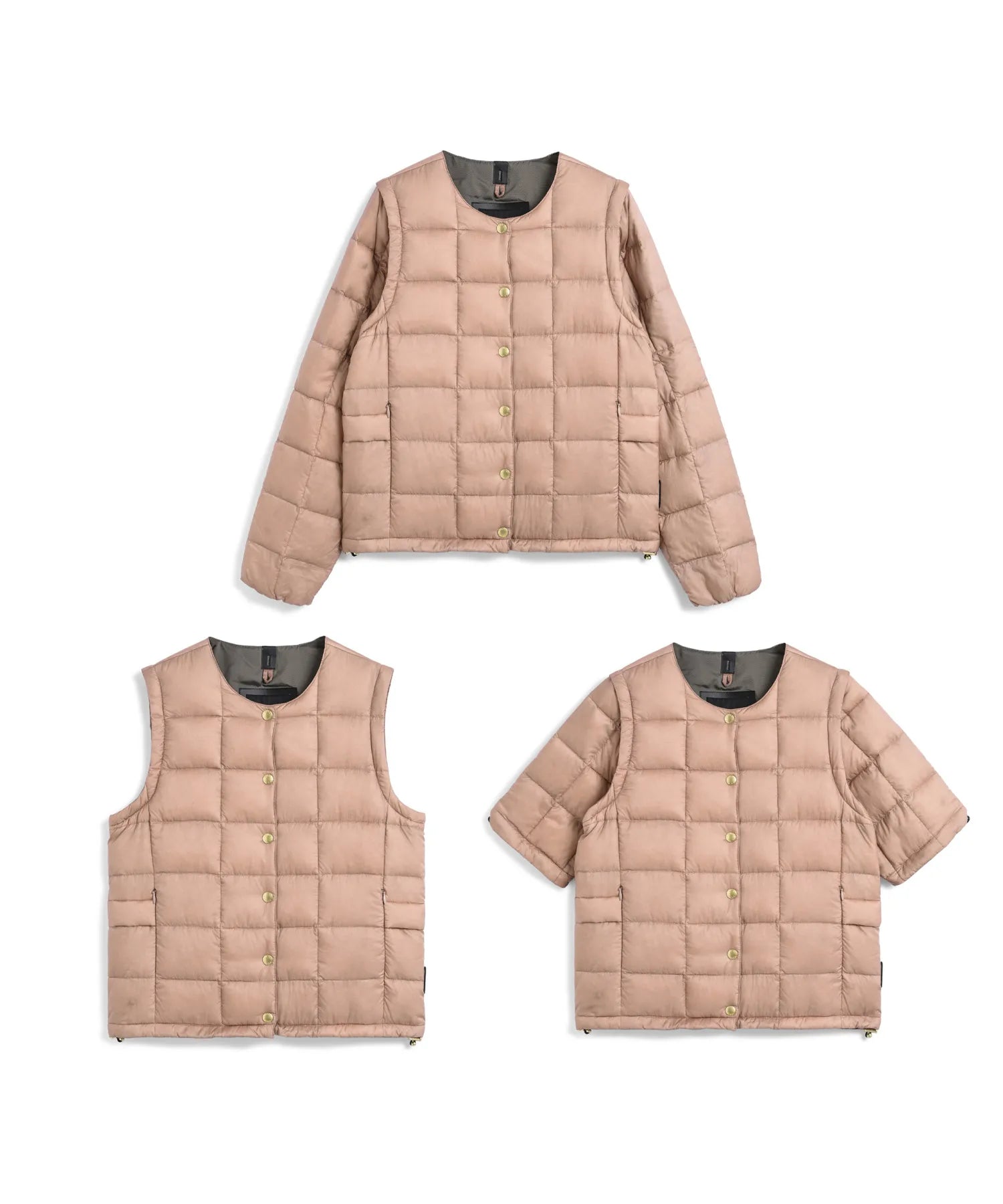WOMEN】”クルーネック” インナーダウンセット(DNX TEXTILE)(EX-W04A WOMEN】”クルーネック” インナーダウンセット(DNX TEXTILE)(EX-W04A