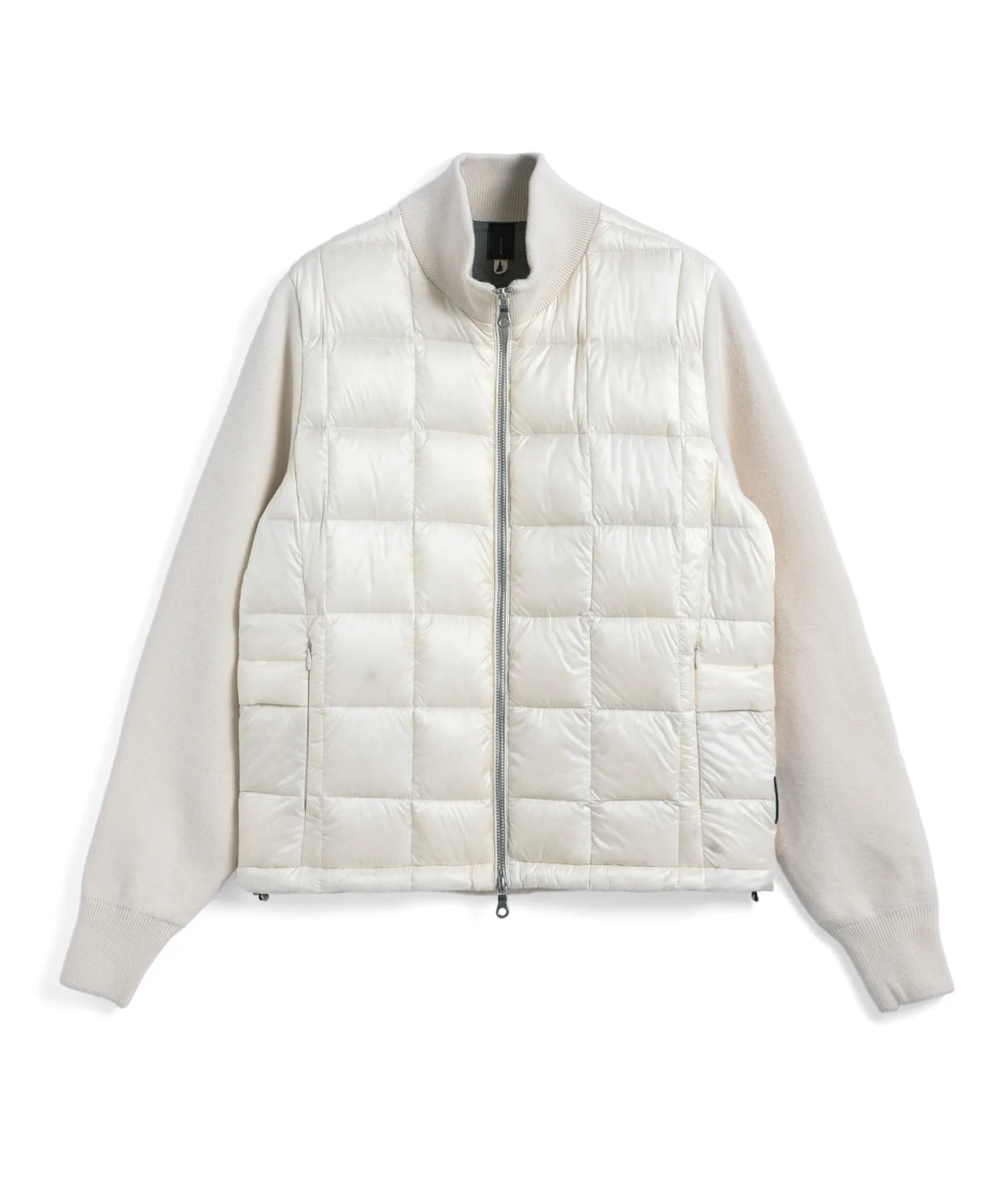 TAION EXTRA ダウンジャケット　オフホワイト　XL WOMEN】ニット＋ハイネック インナーダウンジャケット＜TYPEⅡ＞（EX