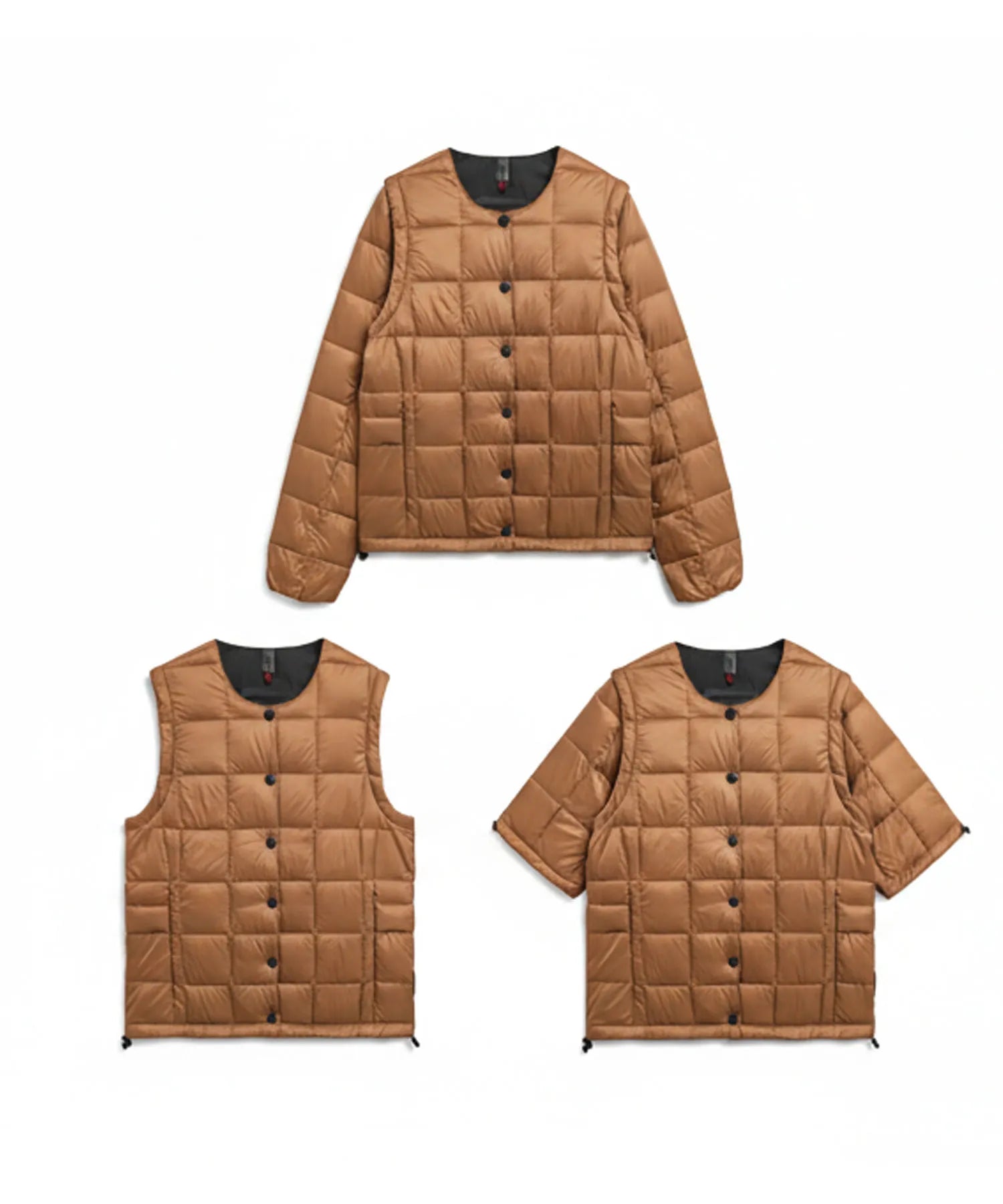 【WOMEN】クルーネック インナーダウンセット＜TYPEⅡ＞（EX-W04A-SET-TYPE2）