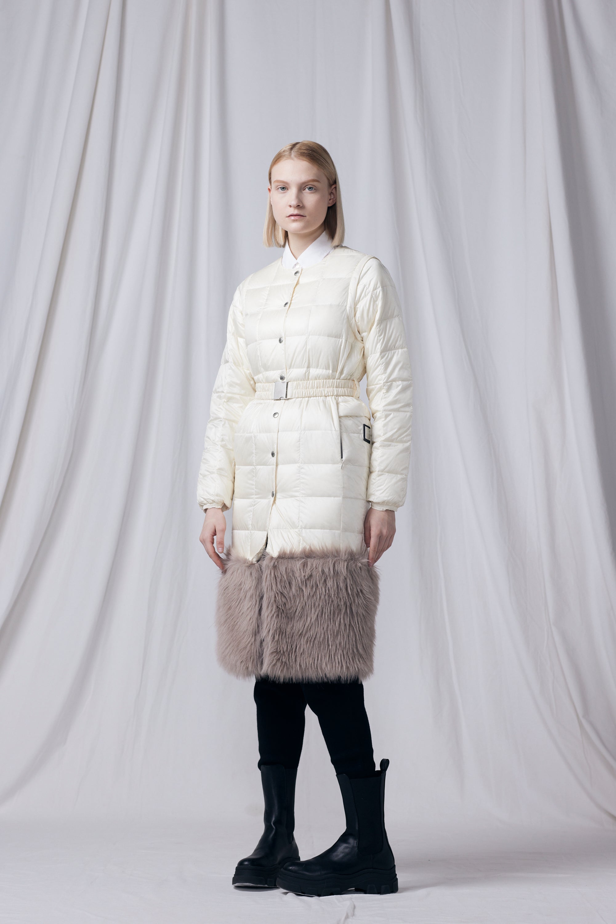 POP UP限定商品】【WOMEN】”クルーネックセミロング” インナー