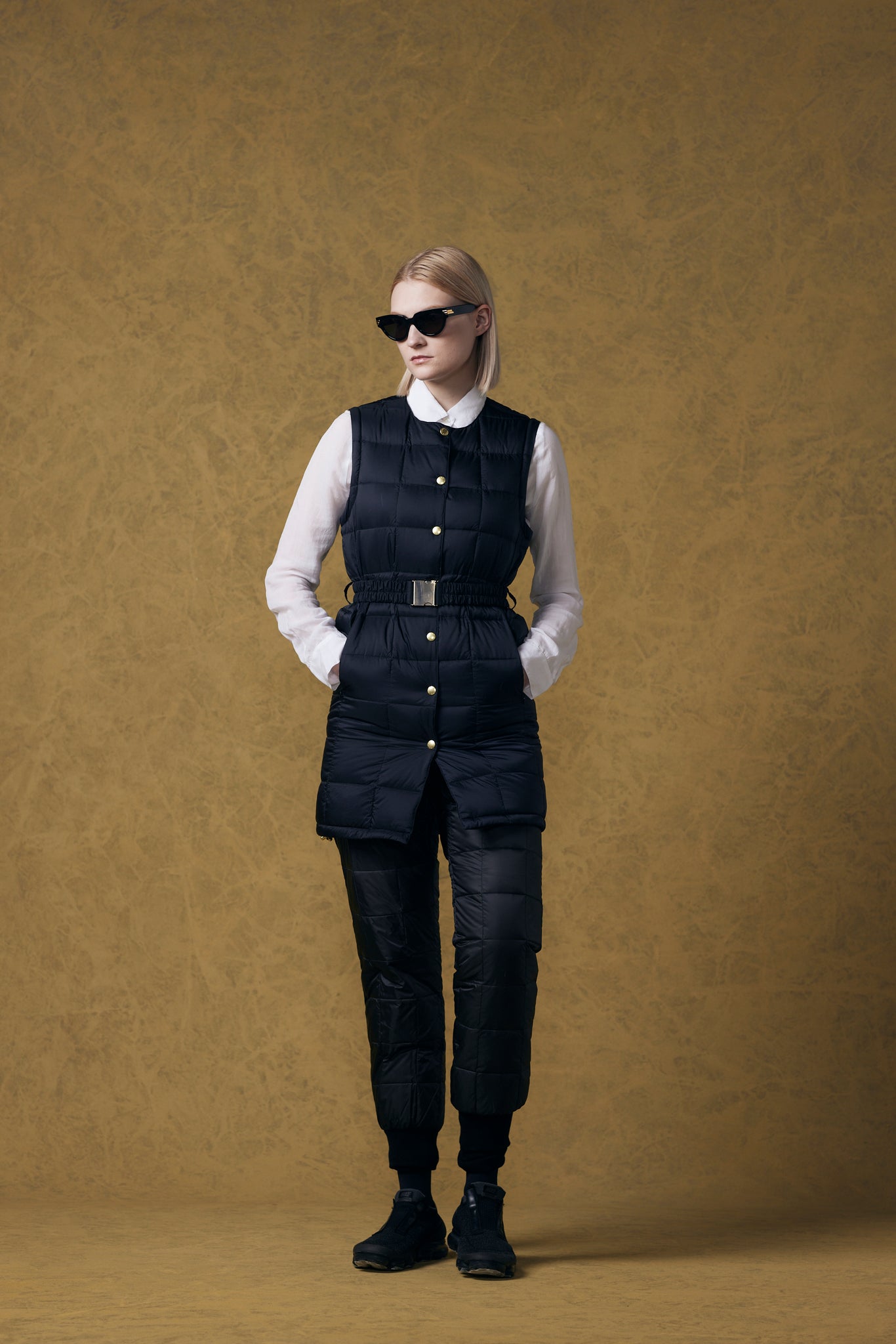 【POP UP限定商品】【UNISEX】リブダウンパンツ (EX-PT130)